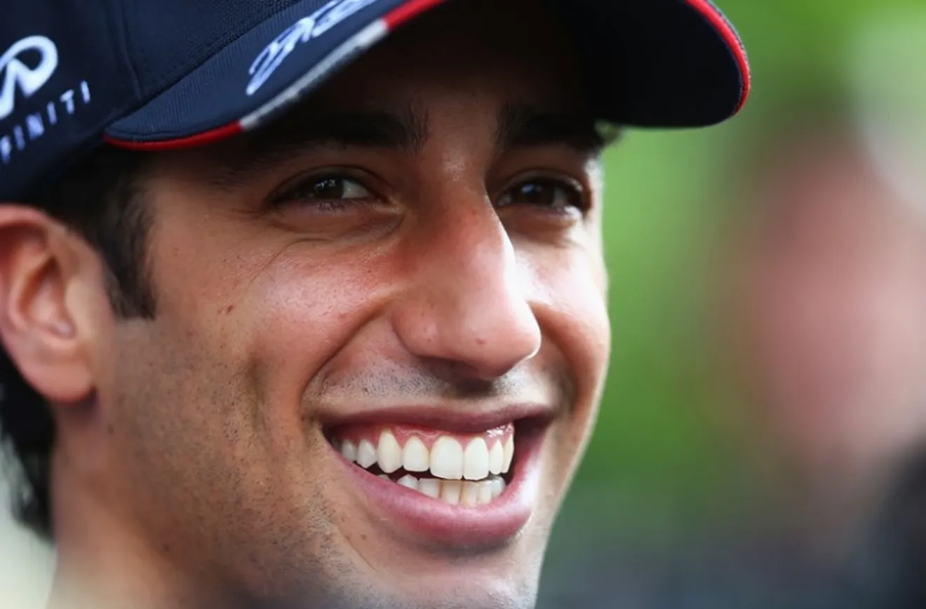 Daniel Ricciardo busca algo de suerte