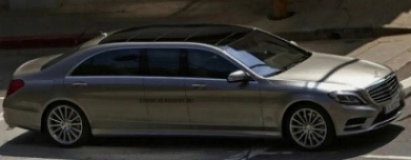 Graban al Mercedes-Benz Clase S Pullman, el sucesor del Maybach 57