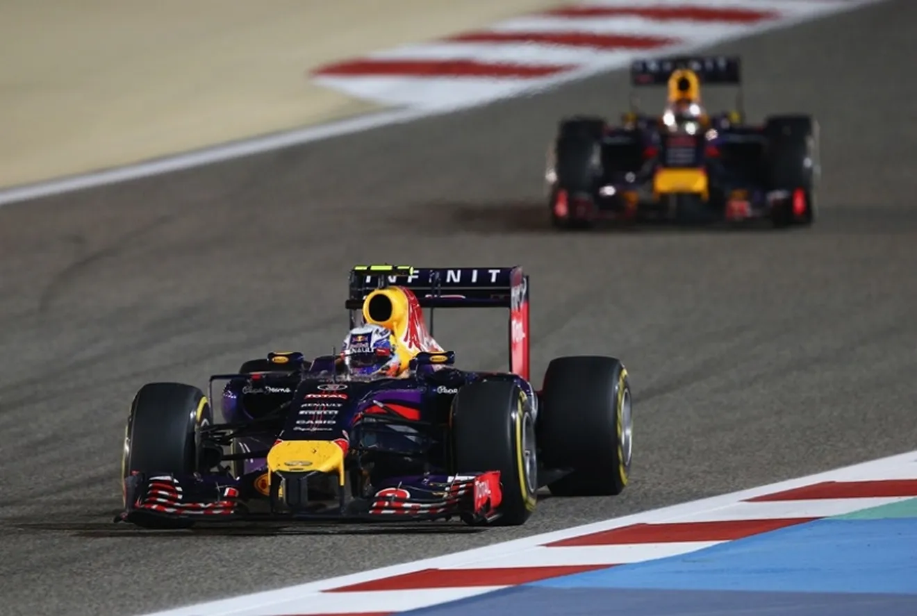 Sana rivalidad entre Vettel y Ricciardo