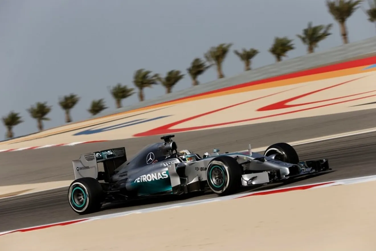 Terminan los test de Bahrein con Hamilton al frente