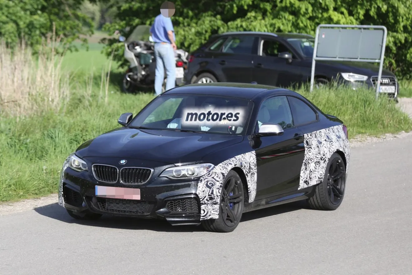 BMW M2, primeras fotos espía del pequeño y potente coupé de la bayerische