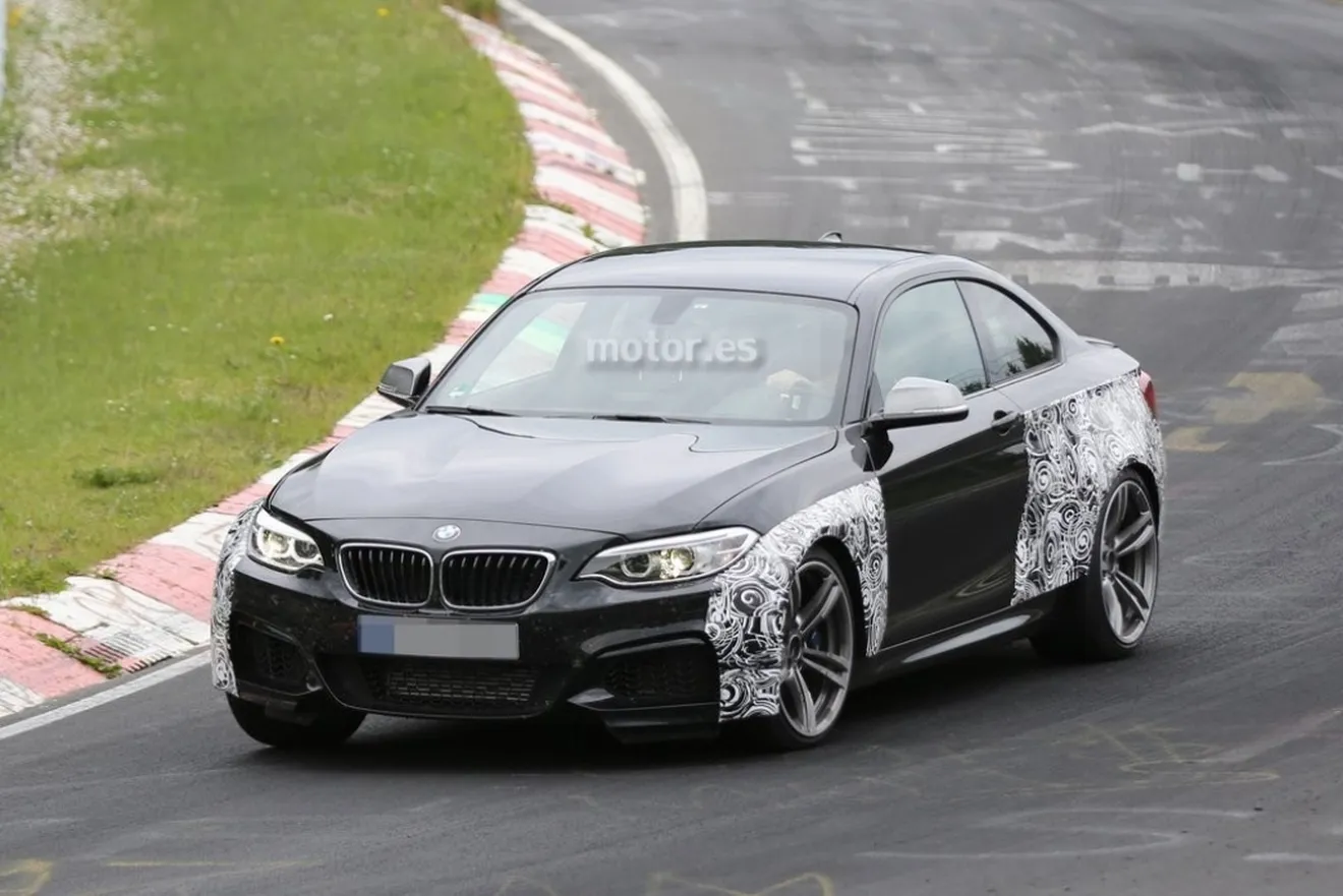 BMW M2 2015, de pruebas en Nurburgring