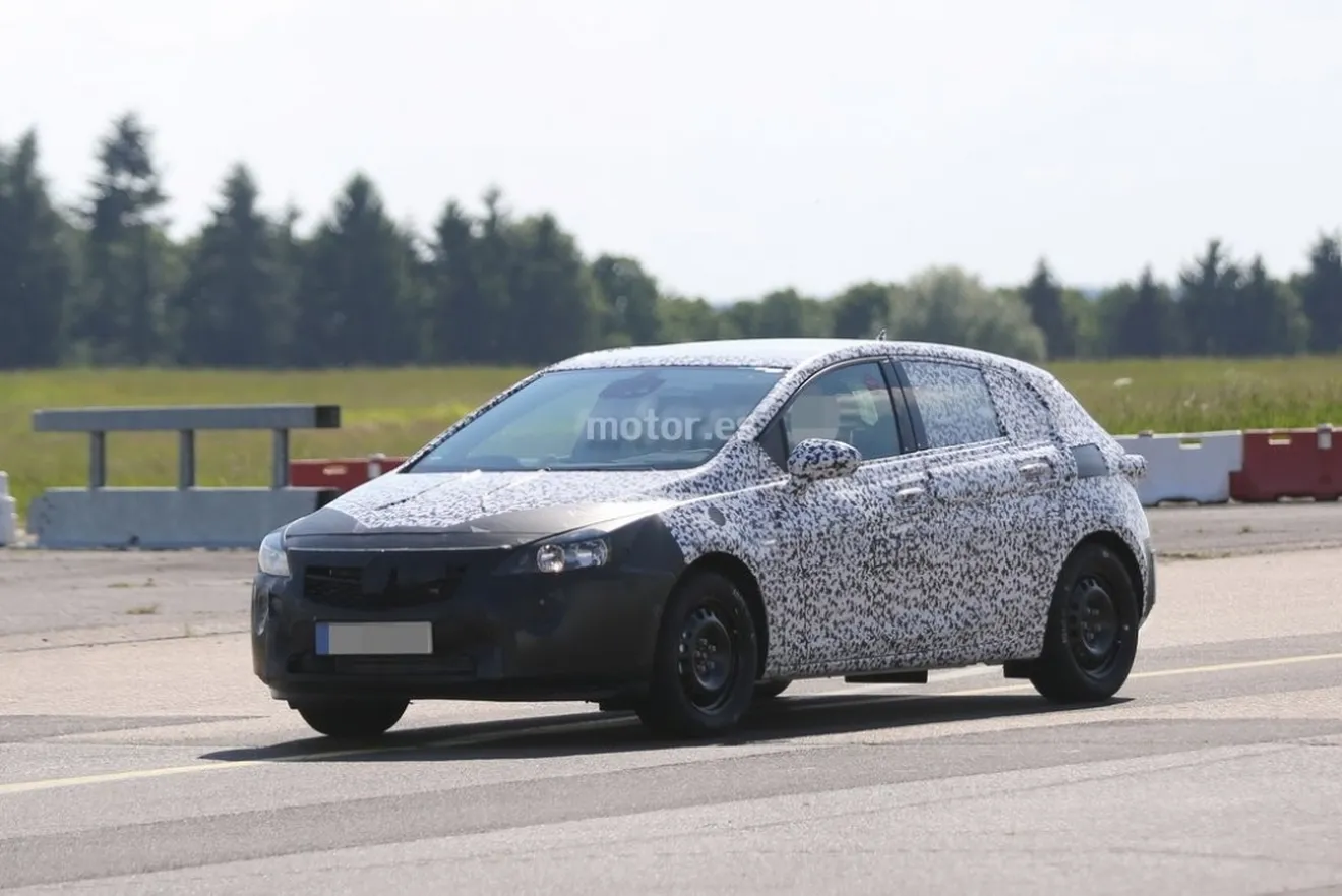 Opel Astra 2015, nuevas fotos espía del cinco puertas