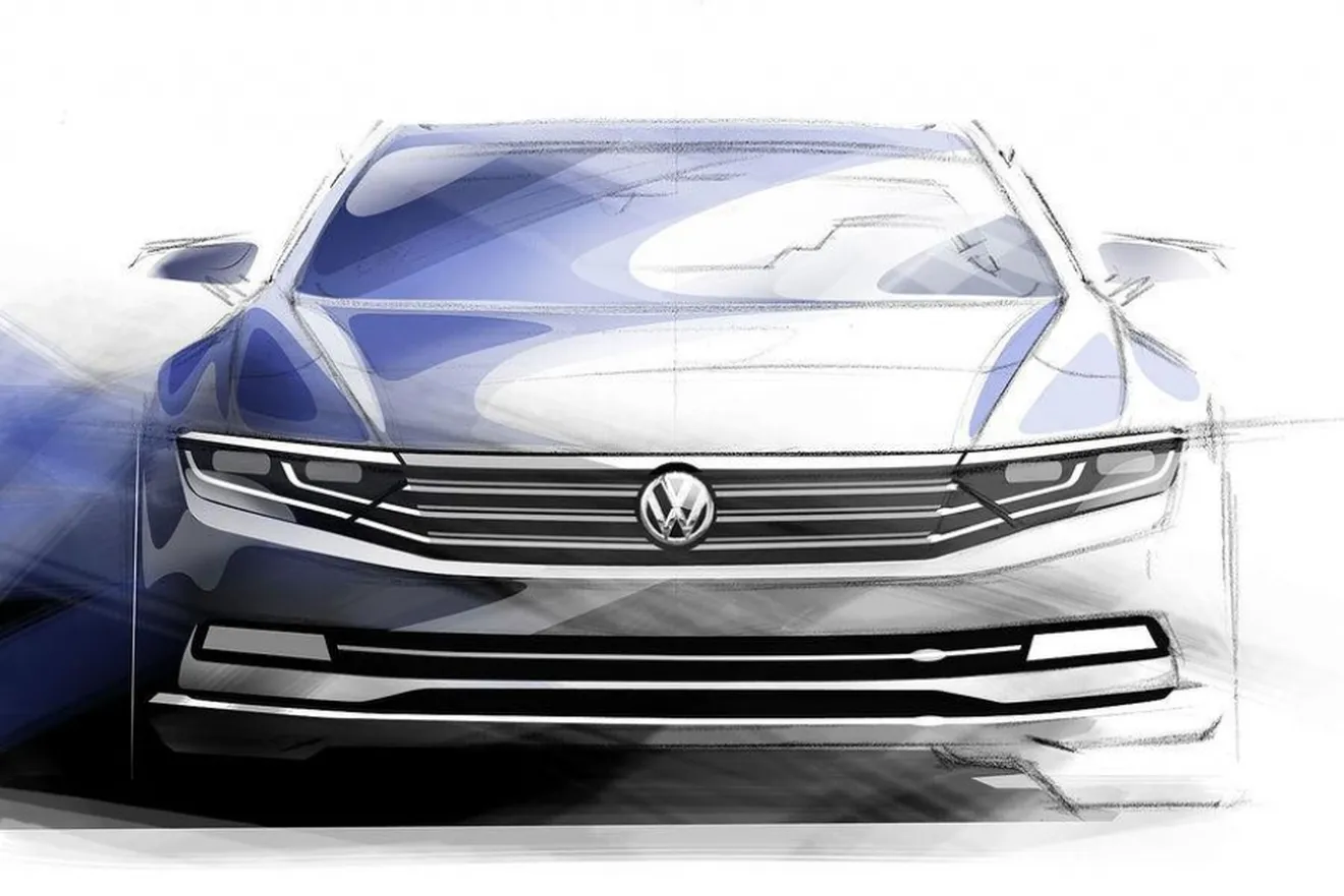 Primer teaser del nuevo Volkswagen Passat