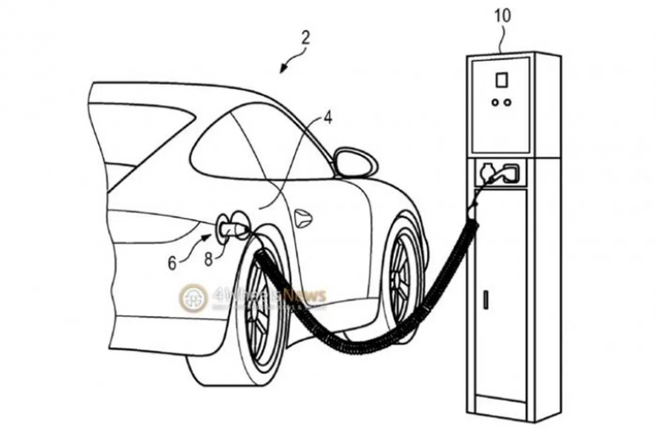 Se filtra la patente del Porsche 911 Plug-in Hybrid