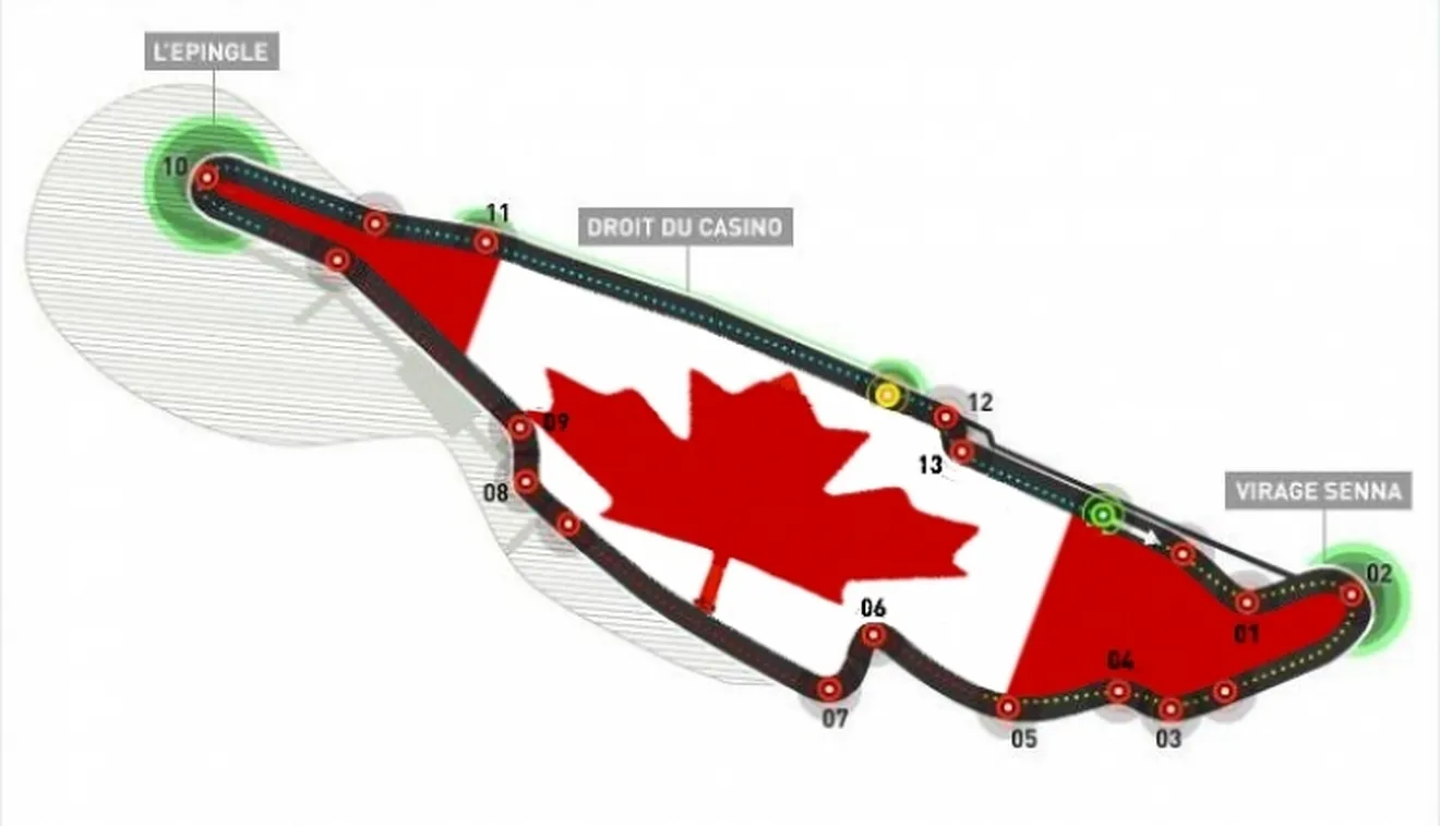 Horarios del GP de Canadá F1 2014, eventos y datos del circuito de Gilles Villeneuve