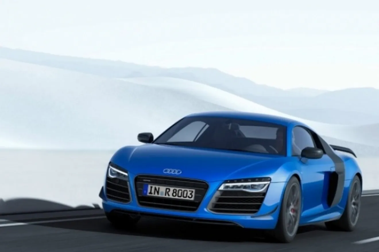 Audi mantiene la guerra acerca de los faros láser, afirmando que su R8 LMX es el más rápido