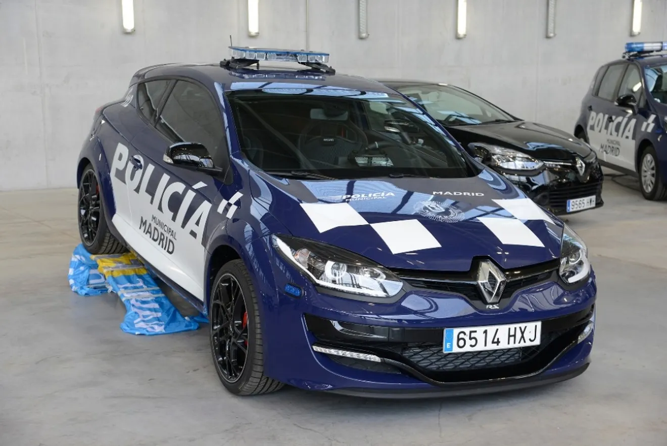 Dos Renault Mégane RS para la Policía Municipal de Madrid