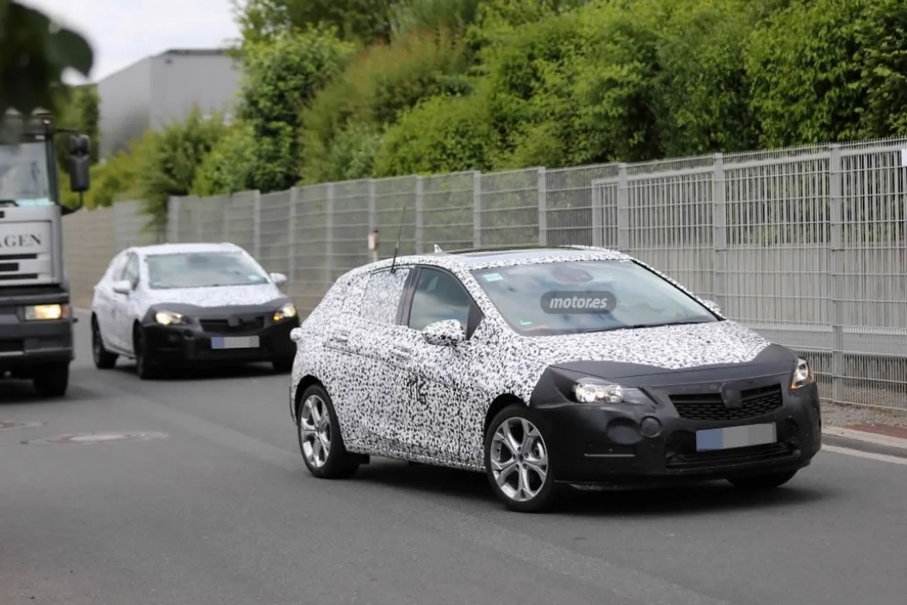 El Opel Astra 2015 se deja ver de nuevo