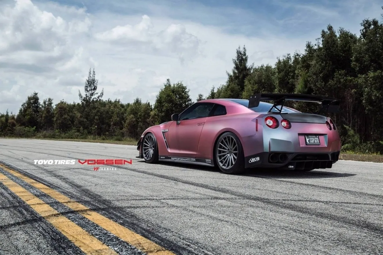 Toyo Tires y Vossen presentan uno de los Nissan GT-R más alocados