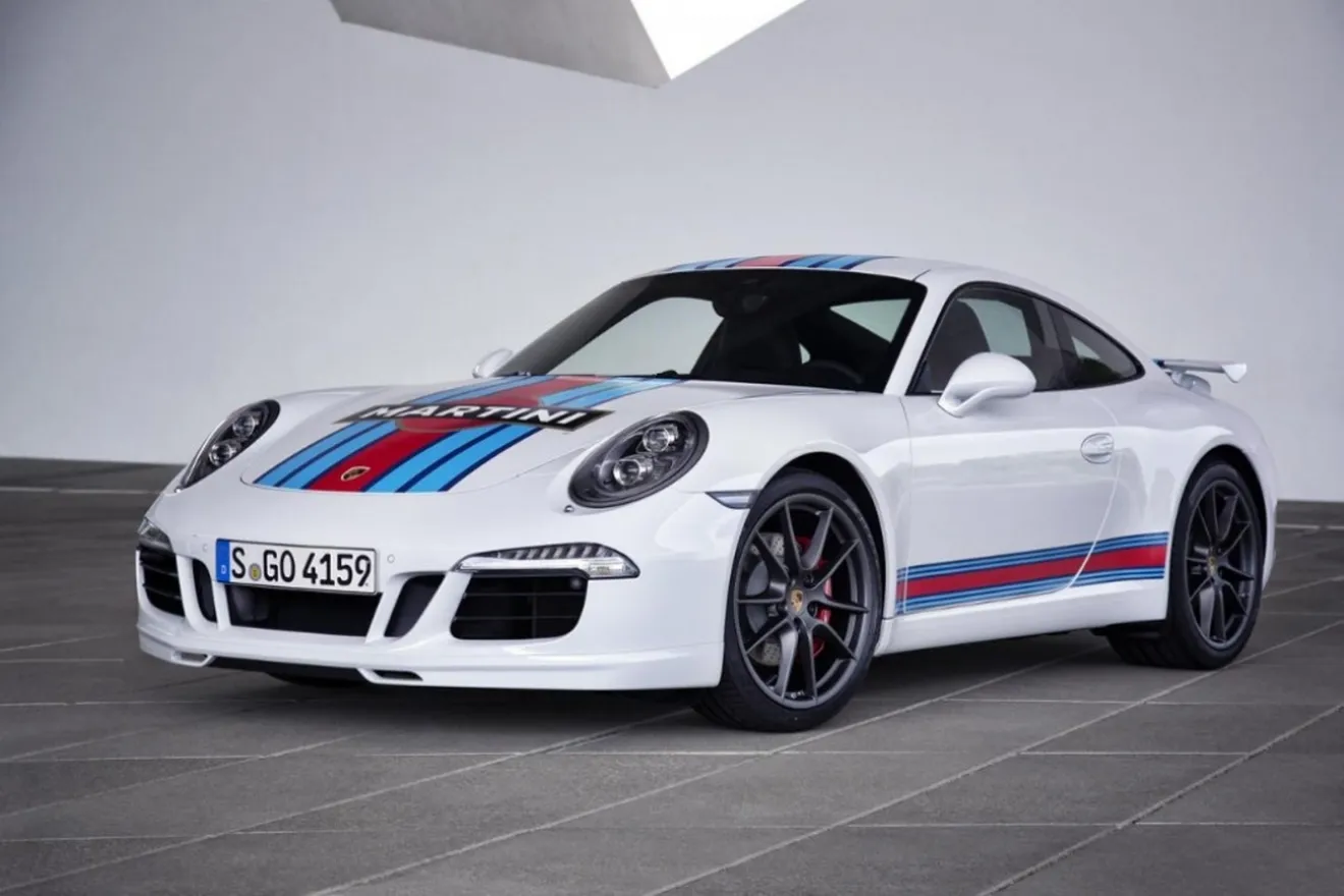 Porsche lanza el 911 Carrera S Martini Racing Edition
