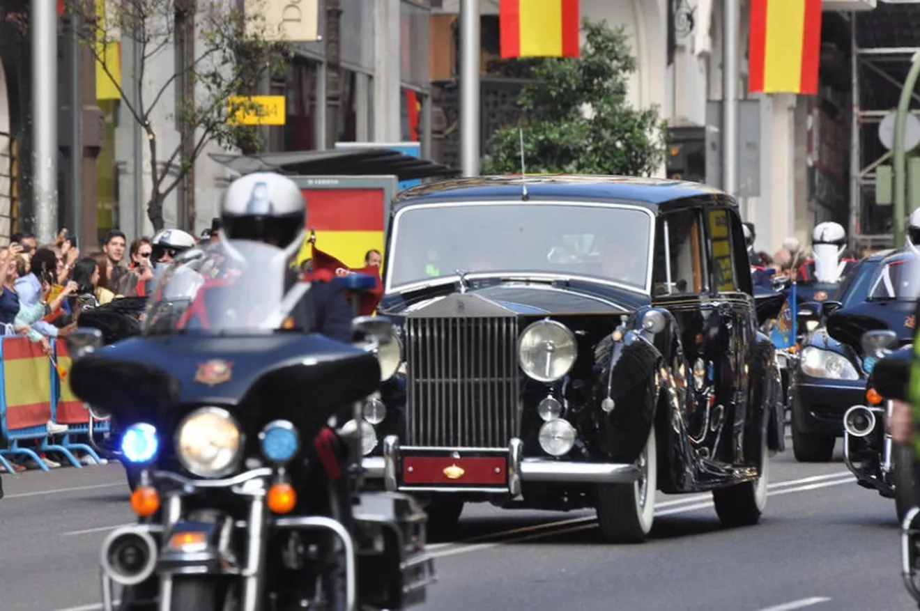 El Rolls-Royce de la coronación del rey Felipe VI