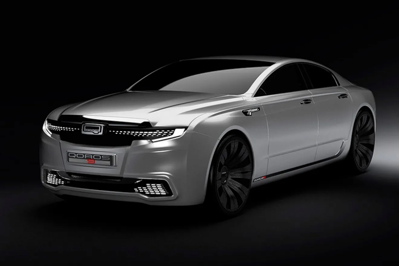Qoros 9 Sedan Concept, interpretación china para el coche urbano del 2020