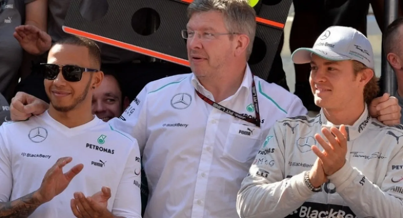 ''Ross Brawn manejaría mejor la rivalidad entre Hamilton y Rosberg''