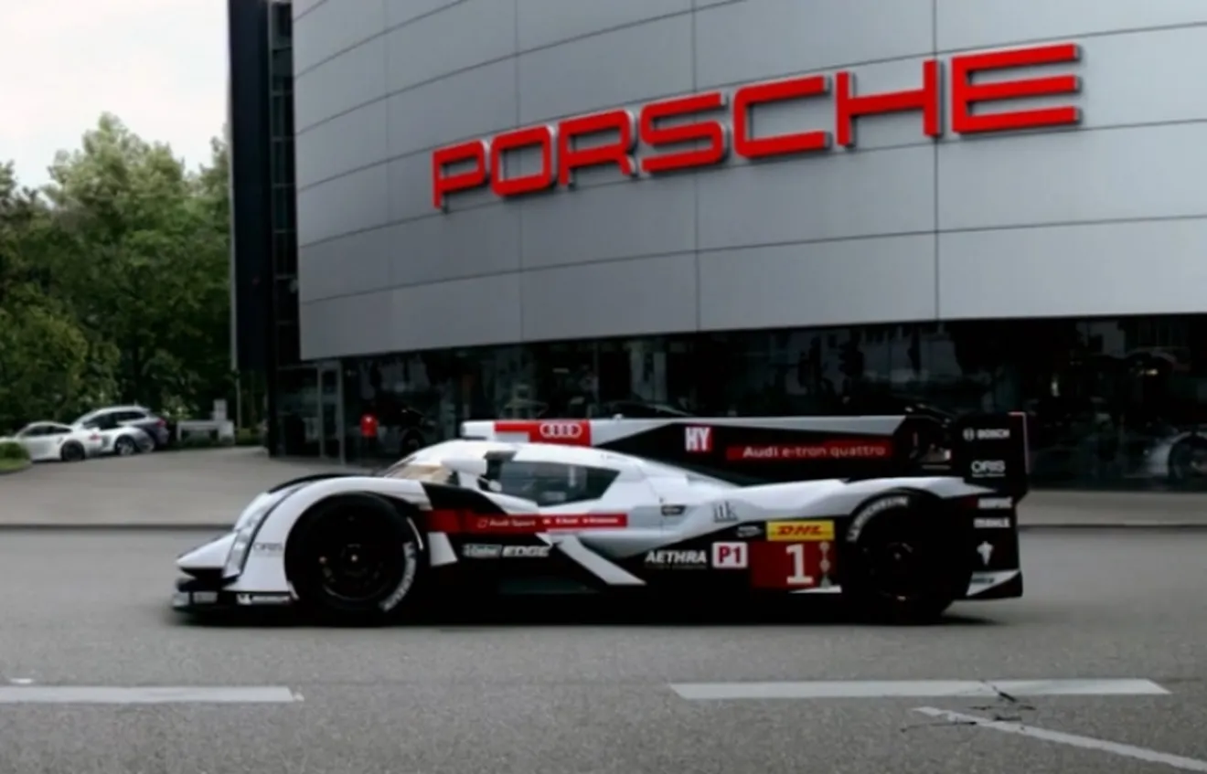 La curiosa bienvenida de Audi a Porsche, tras su retorno a Le Mans