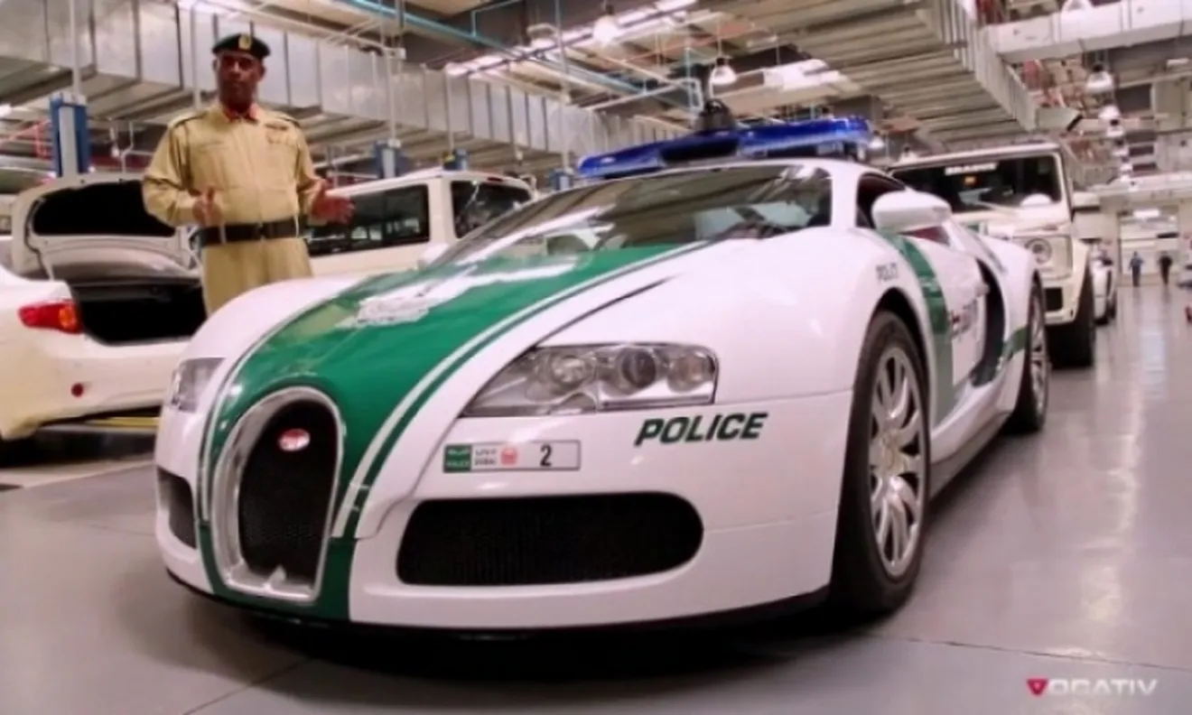 Todos los coches de la Policía de Dubai