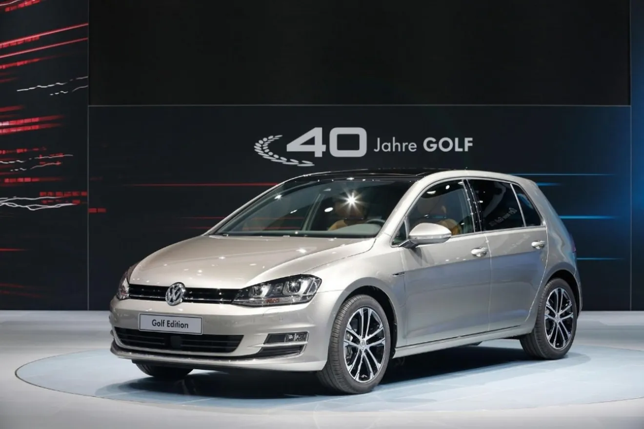 Volkswagen Golf VII Edition: edición especial para celebrar los 40 años del Golf