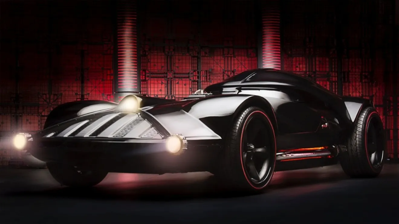 Darth Vader ya tiene coche gracias a Hot Wheels