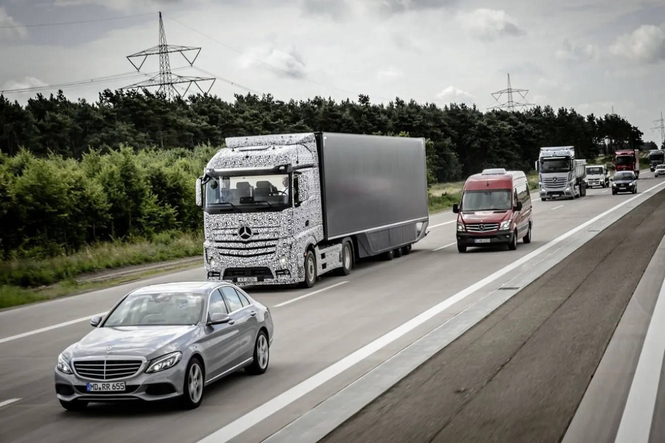 Mercedes prepara su camión autónomo para 2025