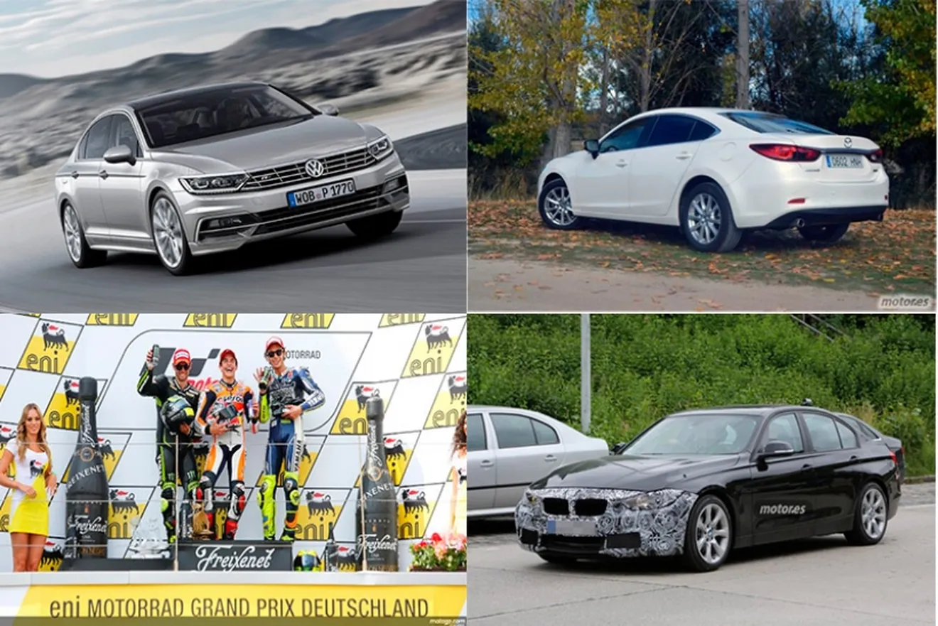Volkswagen Passat 2015, Opel Corsa 2015, Mazda6 Skyactiv y GP de Alemania y más: Lo mejor de la semana en el motor