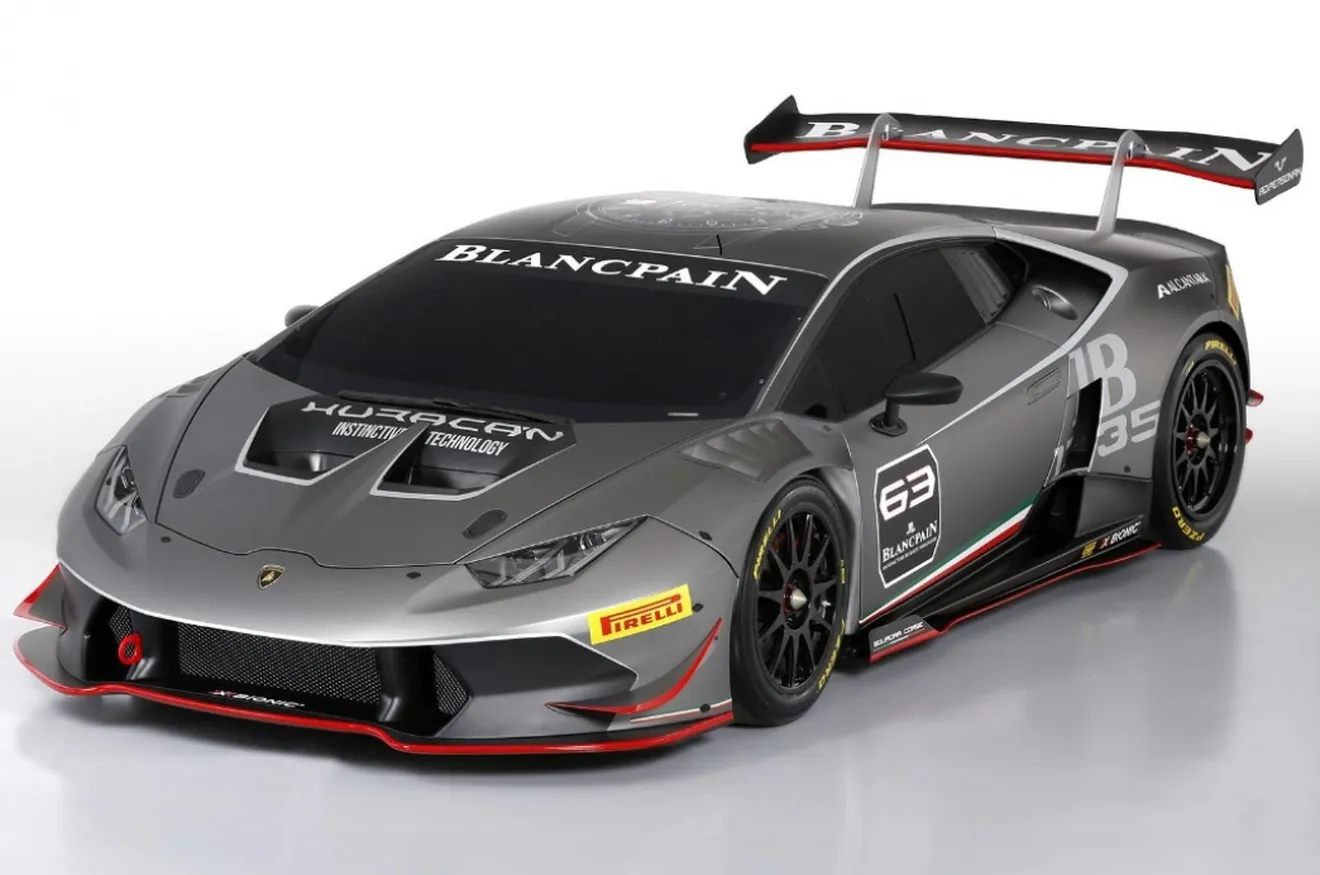 Lamborghini Huracán Super Trofeo, más potencia y menos peso para los circuitos