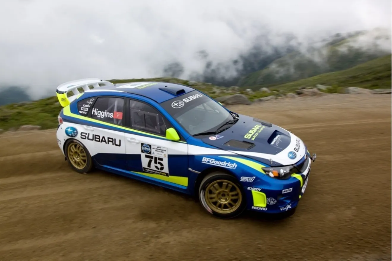 Subaru Impreza WRX STI, vídeo del récord en la carrera hacia las nubes