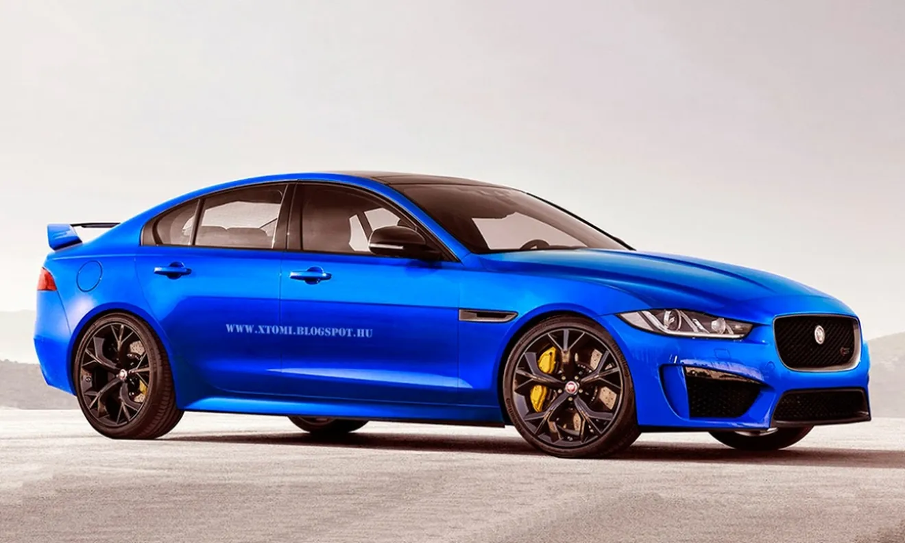 Así podría ser el Jaguar XER-S, la versión más potente de la nueva gama XE