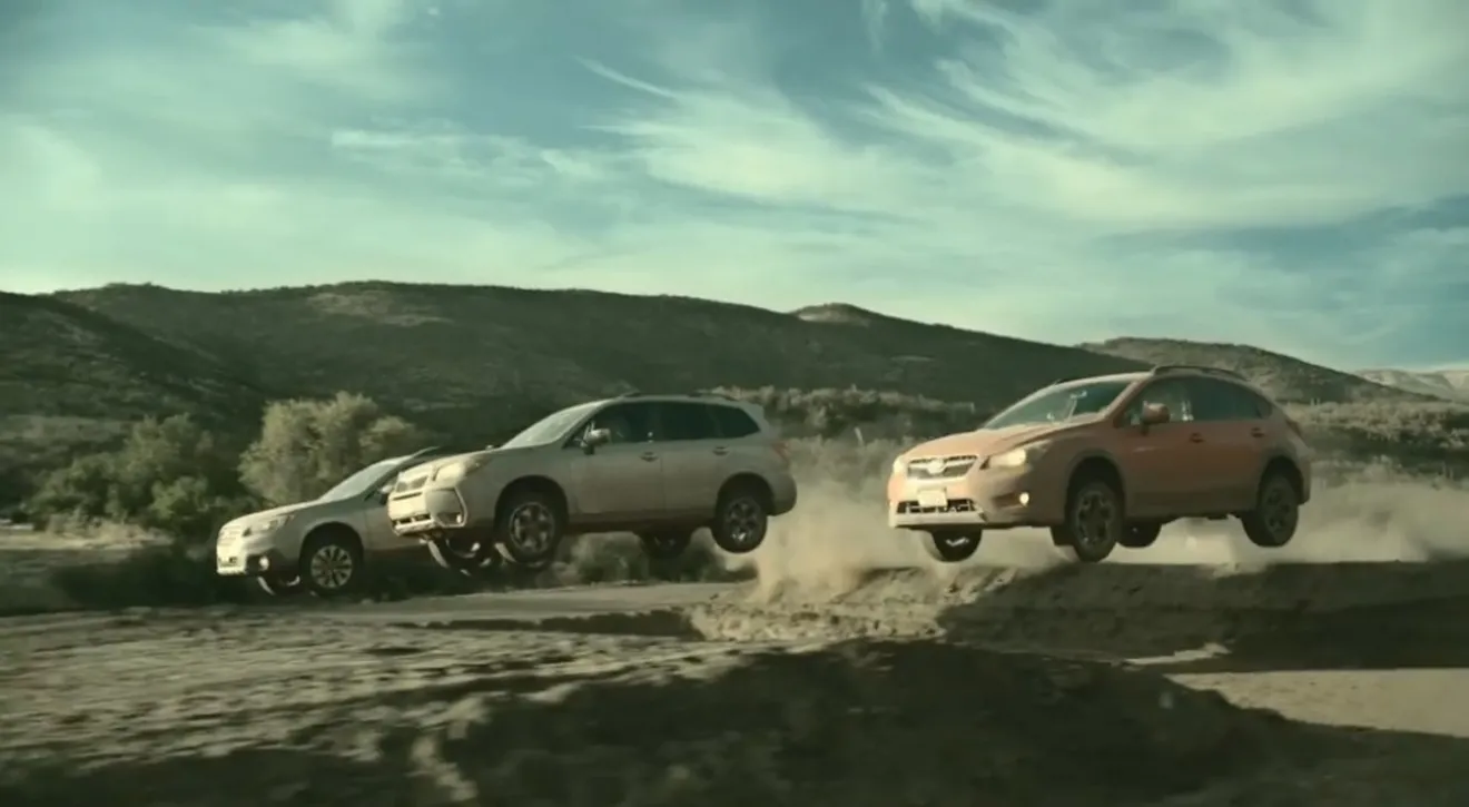 Subaru Warriors: Outback, Forester y XV en acción