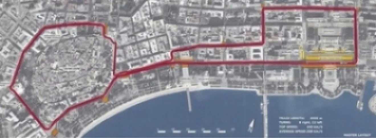 Así es el circuito urbano de Bakú, en Azerbaiyán