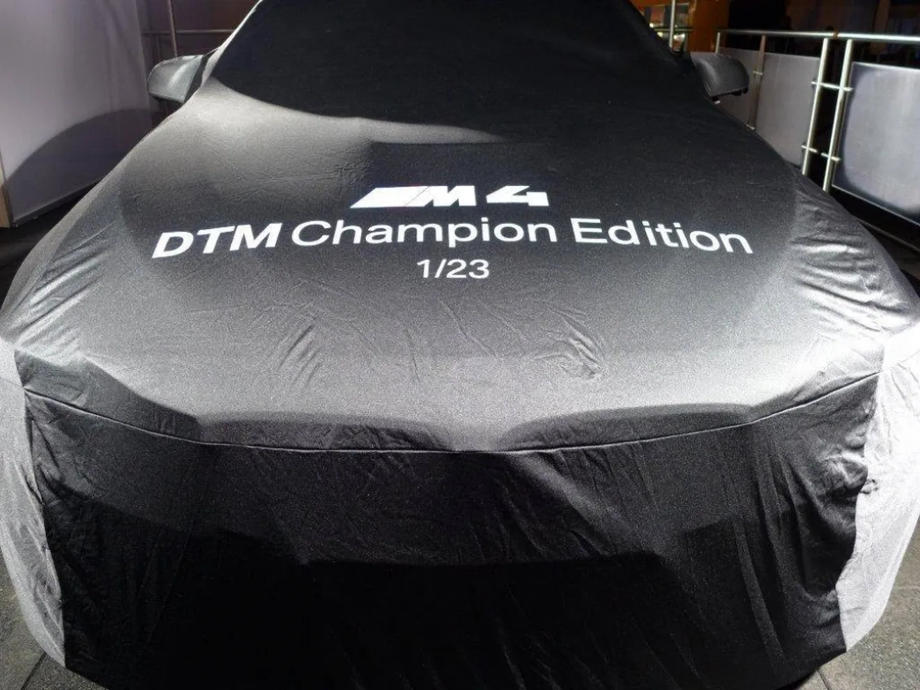 El BMW M4 DTM Champion Edition está listo para su presentación