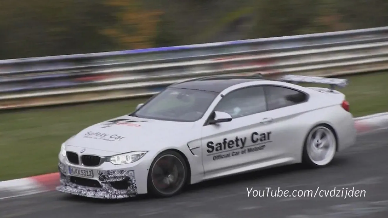 El misterioso BMW M4 GTS rueda en Nürburgring