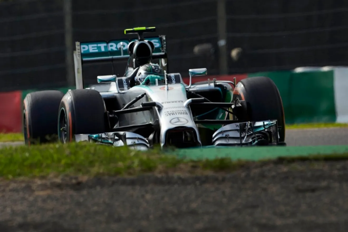 Rosberg se lleva los terceros libres de Suzuka