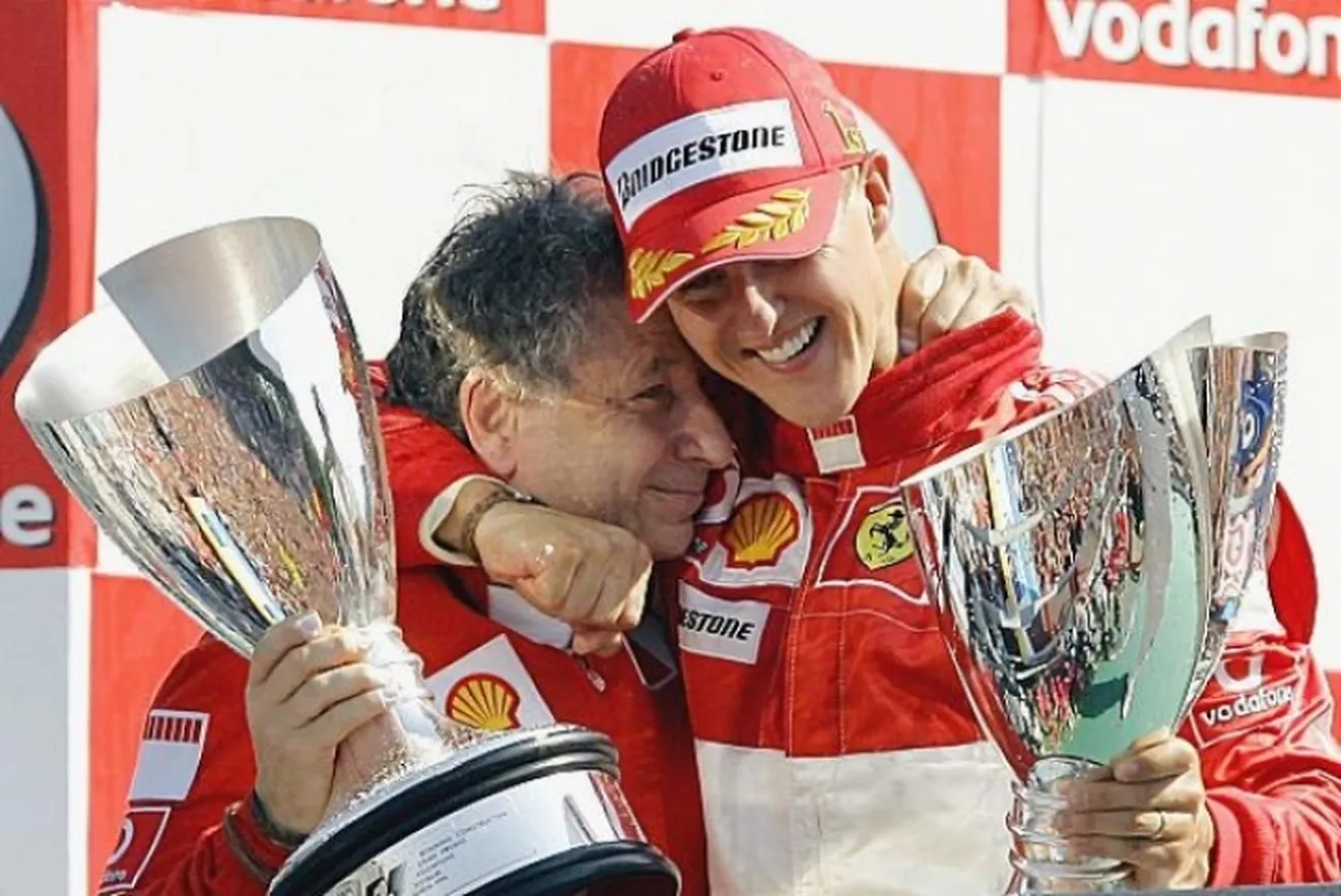 Jean Todt visitó a Michael Schumacher y observó mejoras