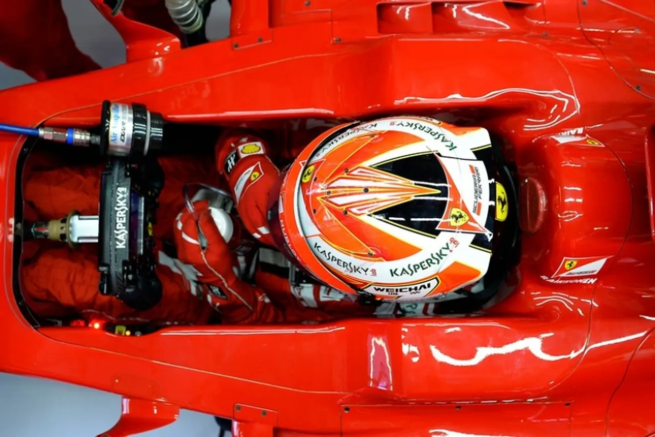 Raikkonen: ''Tengo contrato con Ferrari para 2015 y probablemente un año más''