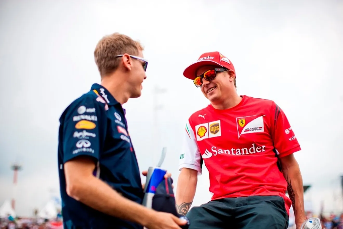 Raikkonen ve con buenos ojos la llegada de Vettel a Ferrari