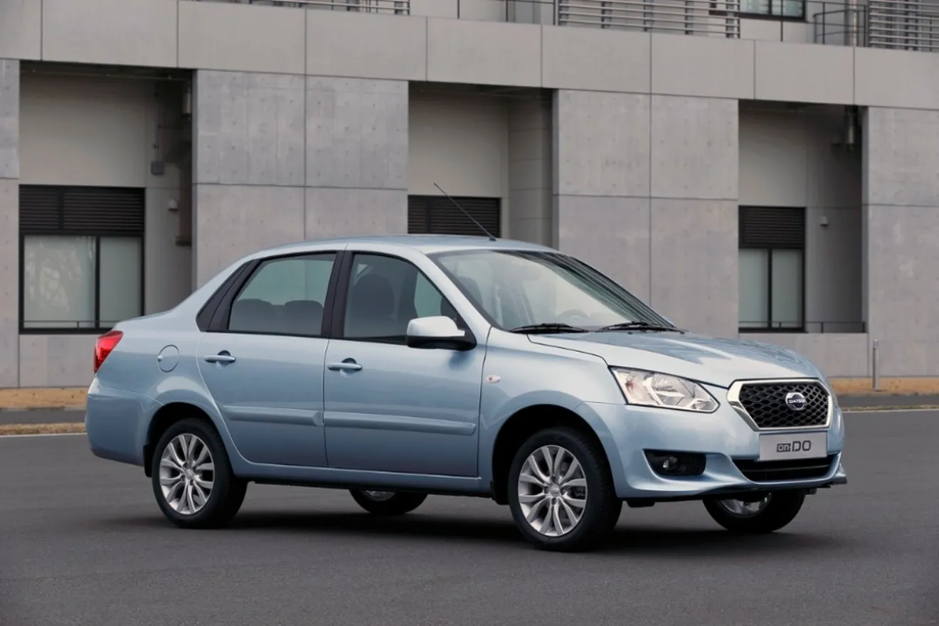 Rusia - Septiembre 2014: Datsun se estrena en el mercado ruso