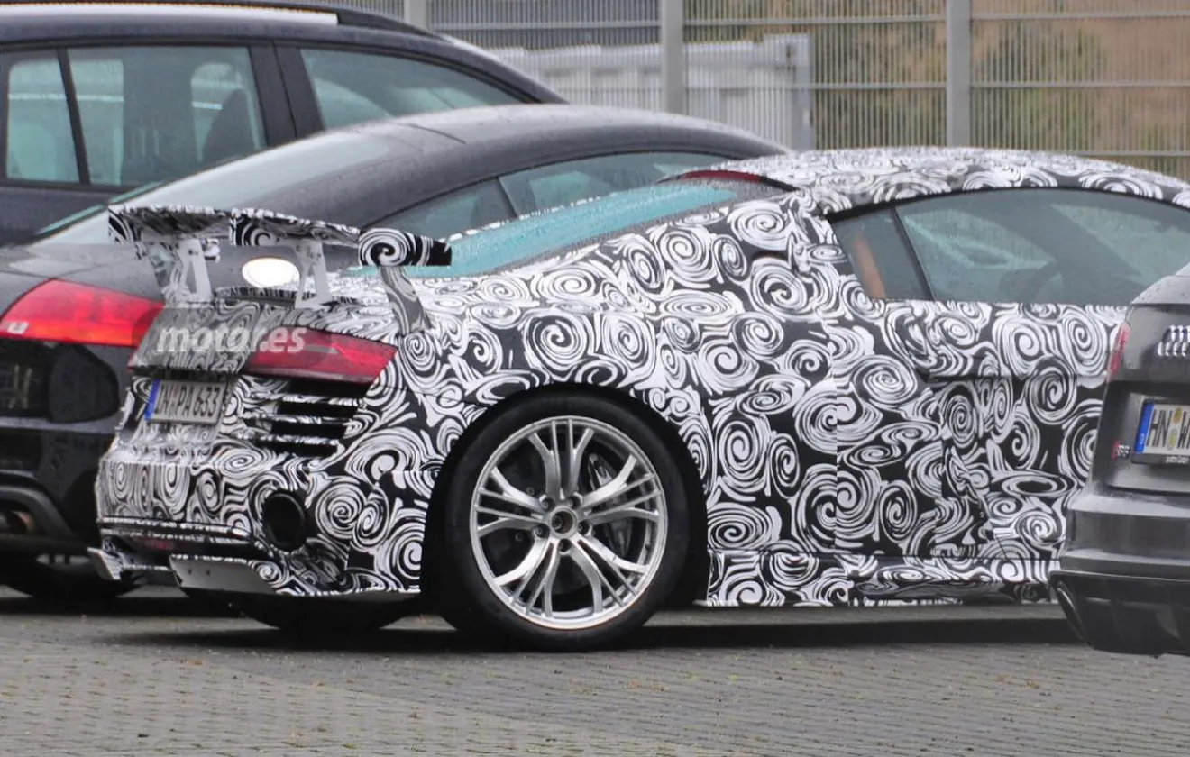 Super Audi R8 2015 espiado ¿edición especial a la vista?