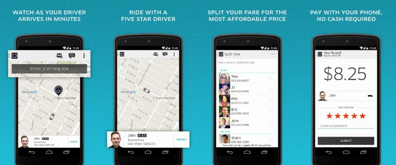 Uber ya opera en Barcelona, Madrid y Valencia