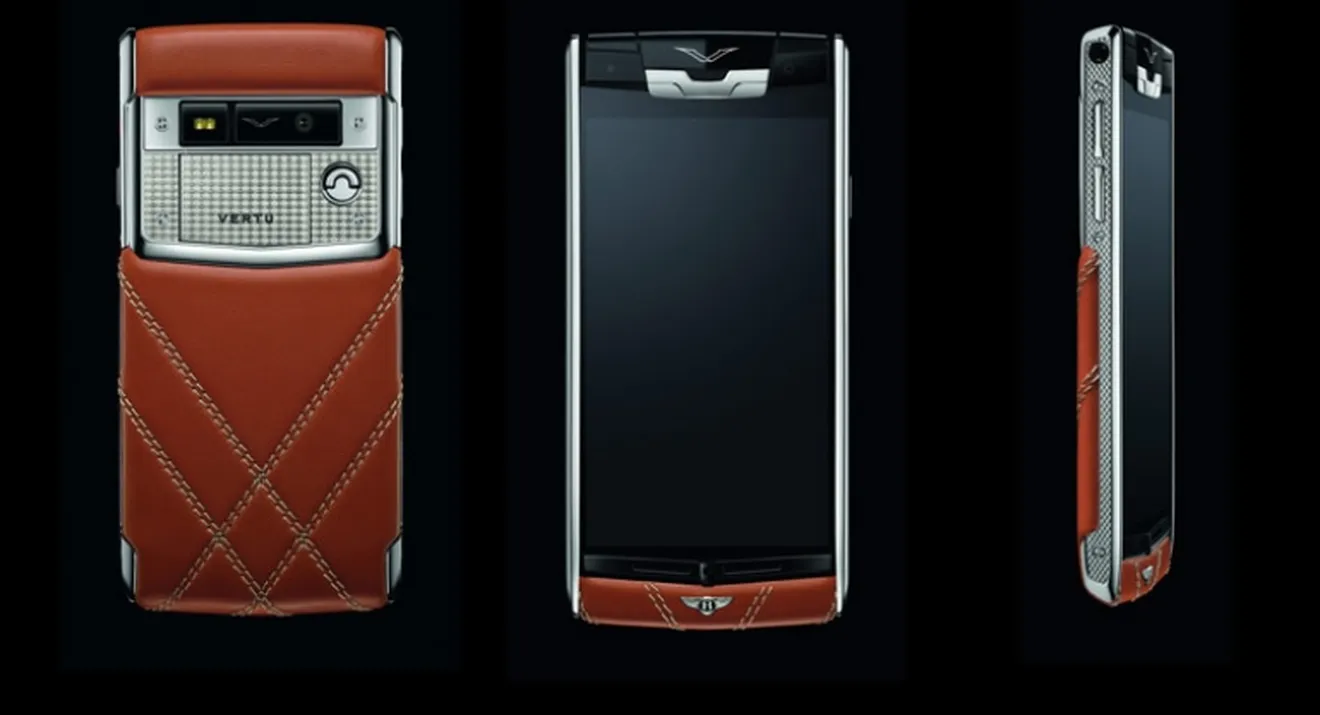 Vertu for Bentley, un smartphone de lujo por 12.500 € (+Vídeo)