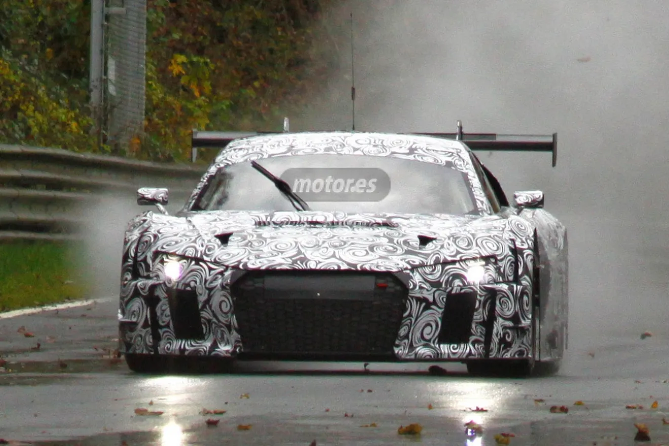 2015 Audi R8 LMS Ultra espiado en Nürburgring