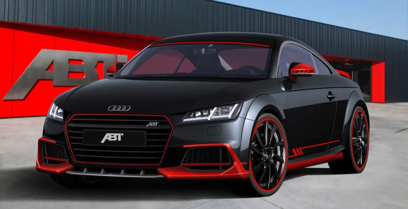 ABT Audi TT 2015, negro y rojo para no pasar desapercibido