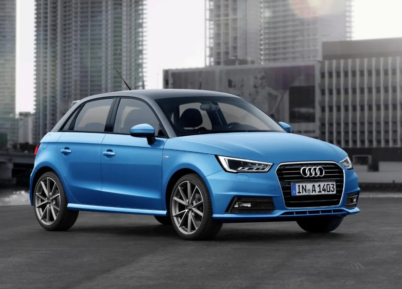 Audi A1 2015, pequeños cambios en diseño y nuevos motores de tres cilindros