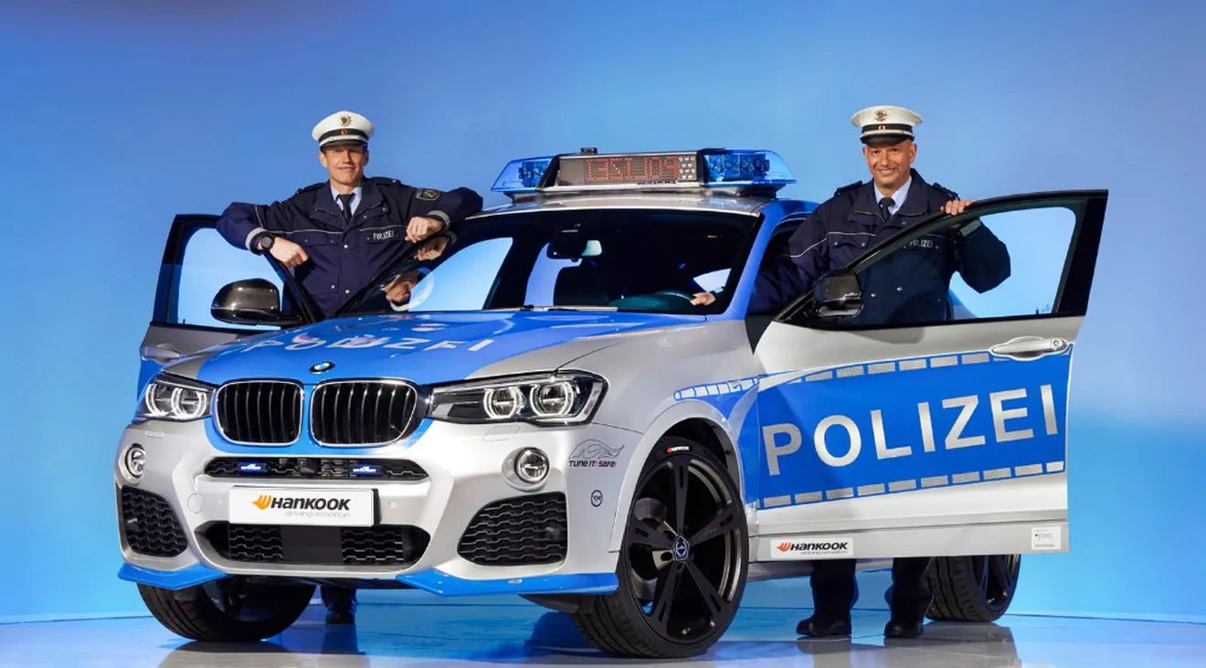 BMW X4 para la policía de la mano de AC Schnitzer
