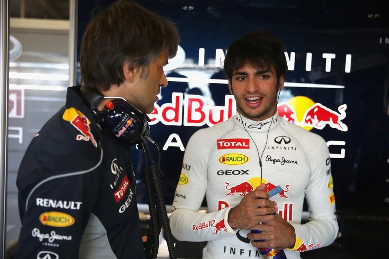 Carlos Sainz Jr. estará en los test de Abu Dhabi con Red Bull