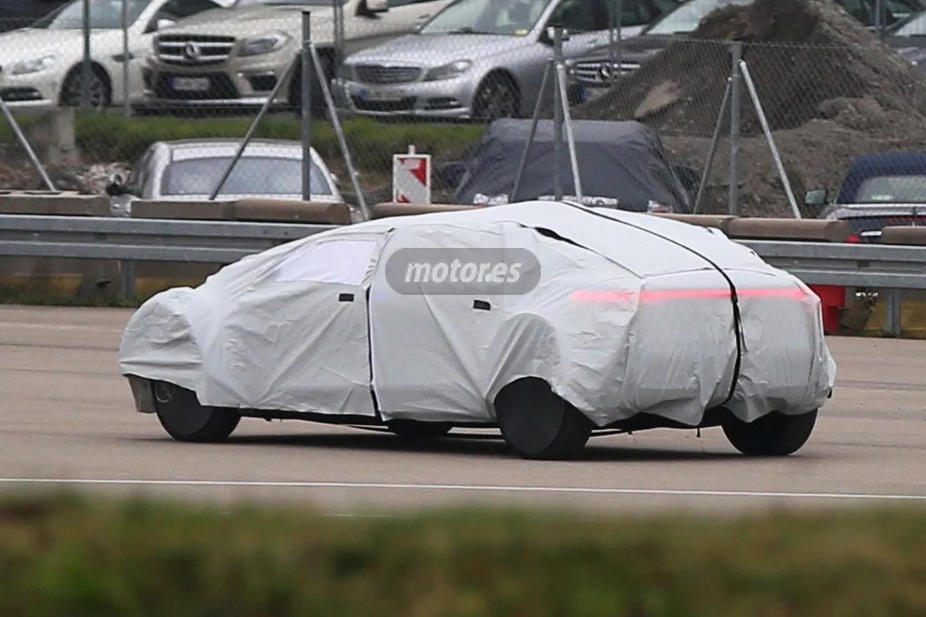 El coche autónomo de Mercedes-Benz avistado durante pruebas