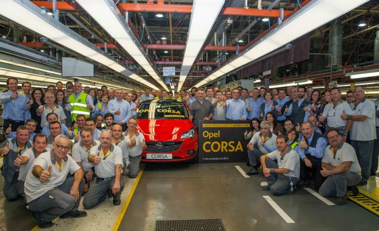 El nuevo Opel Corsa inicia su producción en Figueruelas