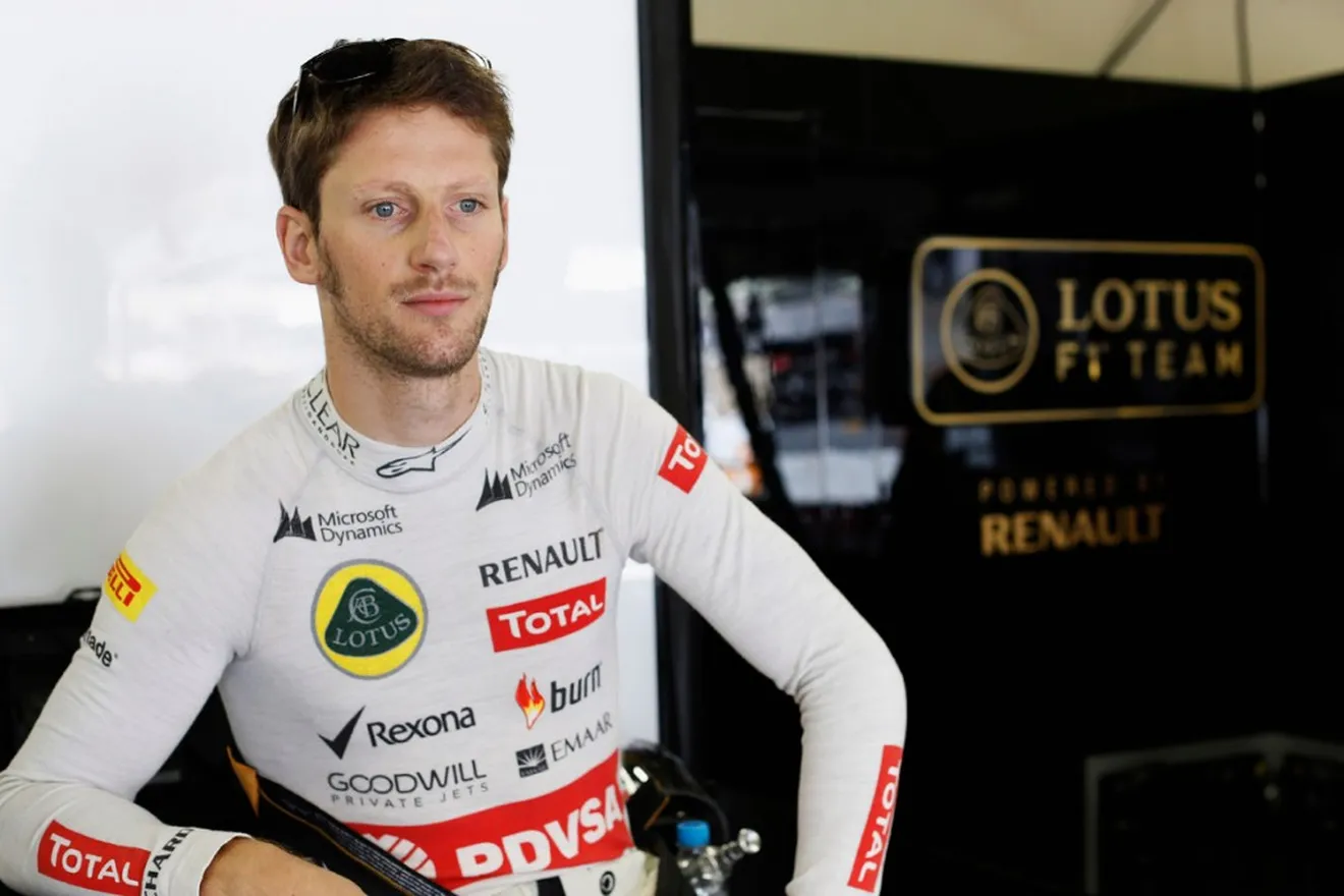 Grosjean seguirá en Lotus en 2015