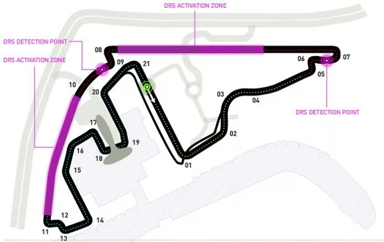 Horarios del GP de Abu Dabi F1 2014 y datos del circuito de Yas Marina