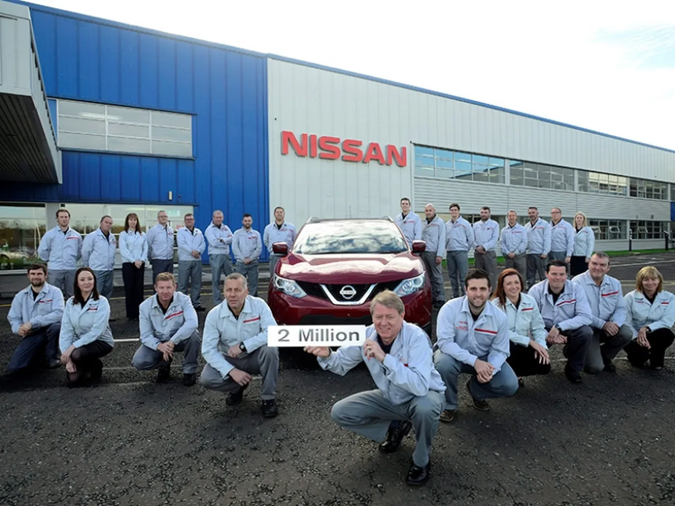 Nissan fabrica la unidad dos millones del Qashqai