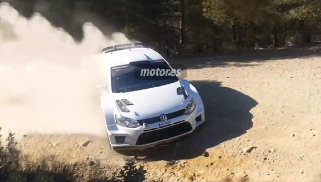 Ogier pone a punto el VW Polo R WRC 2015 en Almeria